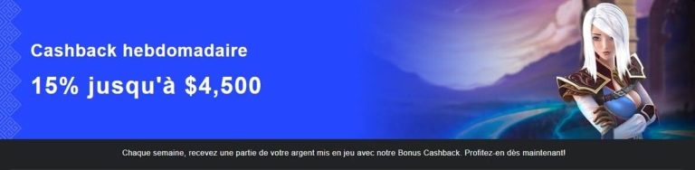 Librabet Casino cashback hebdomadaire
